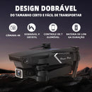 (50% OFF - OFERTA RELÂMPAGO) Drone Tático SkyHawk Dual™ (Câmera Dupla 1080p) + MALETA E ACESSÓRIOS