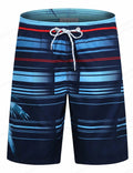 Bermuda Masculina Listrada de Verão Ferrazi
