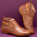 Bota de Couro Feminina Cano Curto Ferrazi