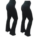 Calça Feminina Flare Flanelada Térmica com Cintura Alta Ferrazi