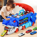 Caminhão Rampa Engole Dinossauro Brinquedo Infantil Ferrazi