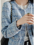 Casaco Feminino Clássico de Tweed Ferrazi