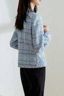 Casaco Feminino Clássico de Tweed Ferrazi