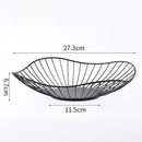 Cesta de Mesa para Frutas e Vegetais de Metal Ferrazi