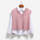 Colete Feminino Tricotado Gola V Ferrazi