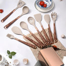 Conjunto de Utensílios de Cozinha com Organizador Inox Ferrazi