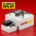 (50% OFF - OFERTA RELÂMPAGO) Drone Tático SkyHawk Dual™ (Câmera Dupla 1080p) + MALETA E ACESSÓRIOS
