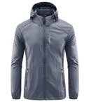 Jaqueta Masculina Corta Vento com Capuz Impermeável Ferrazi