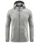 Jaqueta Masculina Corta Vento com Capuz Impermeável Ferrazi