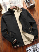 Jaqueta Masculina Dupla Face com Gola Alta Ferrazi