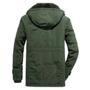 Jaqueta Masculina de Inverno com Capuz Forrada com Lã Ferrazi