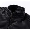 Jaqueta de Couro Masculina Slim Resistente Ferrazi