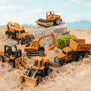 Kit 6 Veículos de Construção Infantil Ferrazi