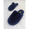 Kit com 2 Pantufas Unissex de Pelúcia Antiderrapante Ferrazi