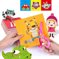 Kit com 48 Peças de Papel para Recorte e Atividades Manuais Infantil Ferrazi