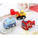 Kit com 6 Mini Carrinhos de Brinquedo Retráteis com Bolsa Portátil Ferrazi