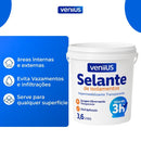 Selante para Impermeabilização de Infiltrações e Vazamentos Veniius | 20 Litros