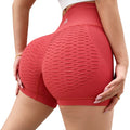 Short Feminino Esportivo Cintura Alta com Textura Ferrazi
