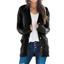 Suéter Cardigan Feminino De Tricô Ferrazi