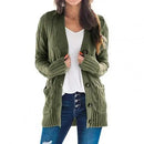 Suéter Cardigan Feminino De Tricô Ferrazi