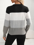 Suéter Feminino de Inverno Casual de Malha Ferrazi