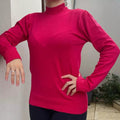 Suéter Feminino de Tricot com Gola Alta para Inverno Ferrazi