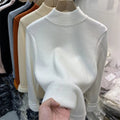 Suéter de Inverno Feminino de Lã Forrado Ferrazi