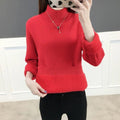 Suéter de Inverno Feminino de Lã Peluciado Ferrazi