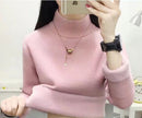 Suéter de Inverno Feminino de Lã Peluciado Ferrazi