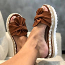 Tamanco Feminino com Laço Plataforma Ferrazi