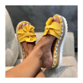Tamanco Feminino com Laço Plataforma Ferrazi