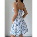 Vestido Feminino Curto Floral de Verão Ferrazi