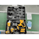 (OFERTA RELÂMPAGO) Conjunto 4 em 1: Furadeira ForceTitan 48V™ + CAIXA DE FERRAMENTAS + BRINDES