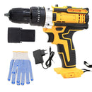 (OFERTA RELÂMPAGO) Conjunto 4 em 1: Furadeira ForceTitan 48V™ + CAIXA DE FERRAMENTAS + BRINDES